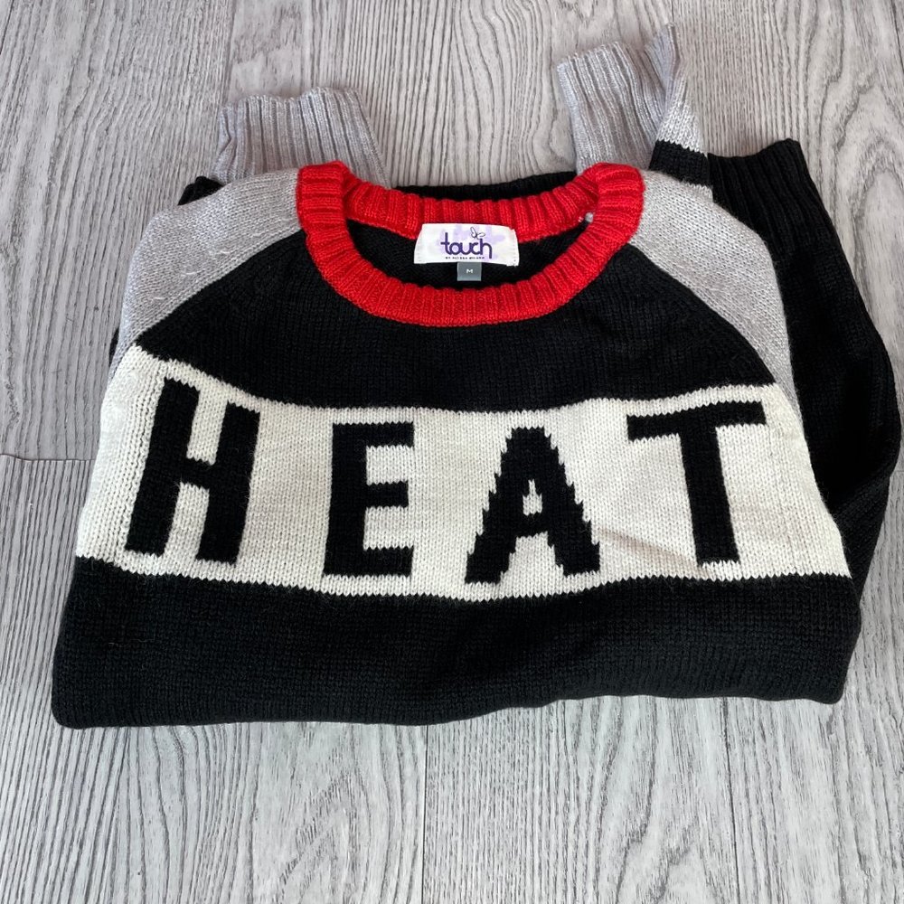 Touch by Alyssa Milano NBA Spirit Sweater Heat - Picture 3 of 5